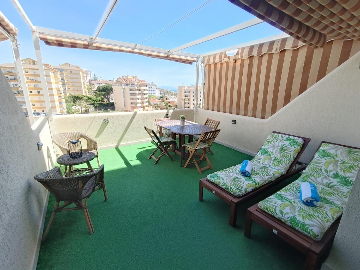 "Vive Benal Beach" Estudio Gran Terraza Y Parque Acuatico 1319 Benalmádena Exterior foto